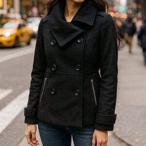 Smart Set Wool Peacoat Vintage VTG Size M Y2K